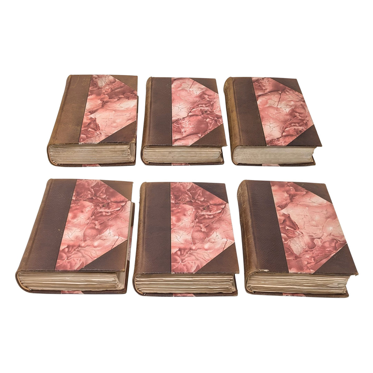 Gibbon "Decline & Fall Roman Empire" (6 Volumes) Diocletian Ed, Copy #9, c. 1900