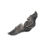 WWII U.S. Army Air Forces (USAAF) Full-Size Navigator Badge, Sterling Silver
