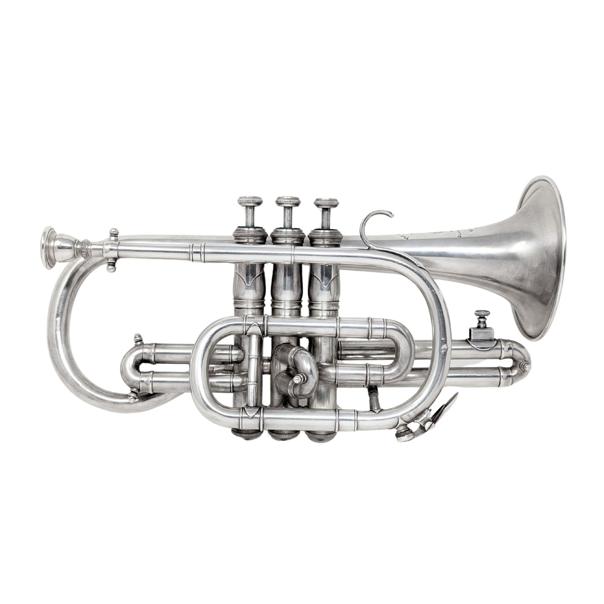 Salvation Army "The Bandmaster" Cornet with Original Case & Tune Books