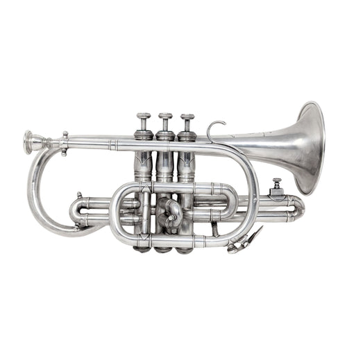 Salvation Army "The Bandmaster" Cornet with Original Case & Tune Books