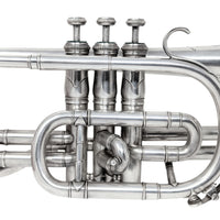 Salvation Army "The Bandmaster" Cornet with Original Case & Tune Books