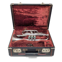 Salvation Army "The Bandmaster" Cornet with Original Case & Tune Books