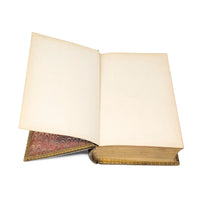 Antique 1863 Works of Lord Byron Leather Bound Suppressed Poems, Gilt Edge