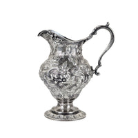 S. Kirk & Son "Repousse" 4pc Sterling Silver Tea/Coffee Service, Figural Dolphin