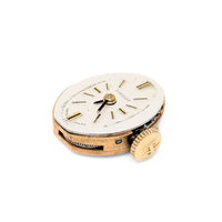 1969 Tissot 712 Ladies Watch Movement - Running 17J (Dial, Hands, Crown)