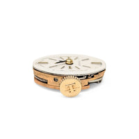1969 Tissot 712 Ladies Watch Movement - Running 17J (Dial, Hands, Crown)