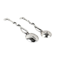Edwardian 1905 Mappin & Webb Sterling Equine/Horse Jockey Horseshoe Cruet Set