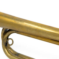 Vintage Boy Scouts of America Brass Bugle with Chained Mouthpiece