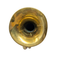 Vintage Boy Scouts of America Brass Bugle with Chained Mouthpiece