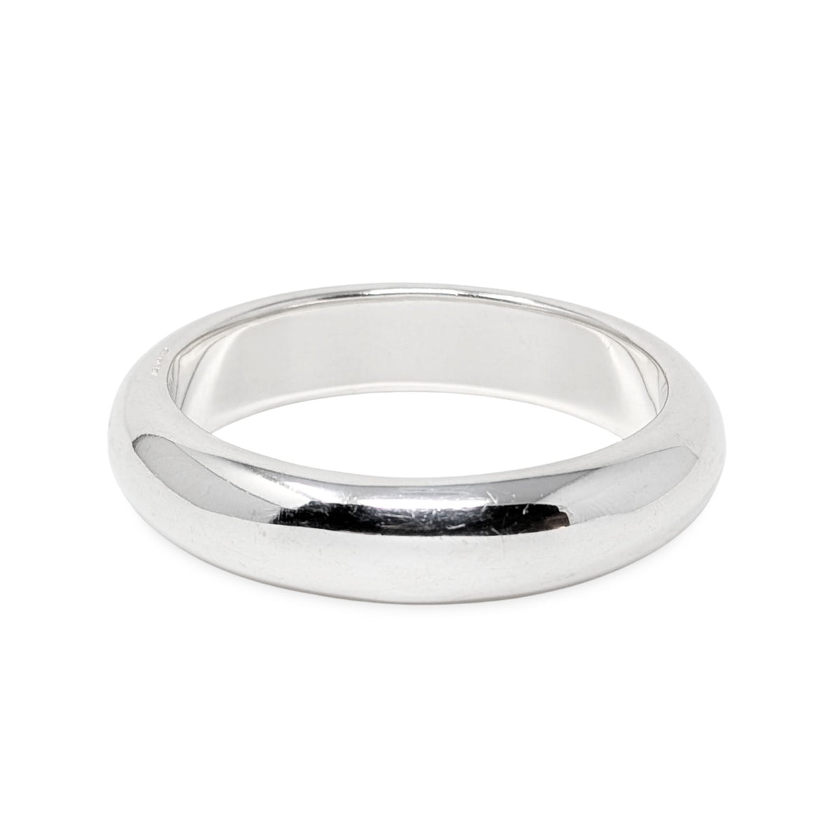 Vintage Milor Italy Domed Sterling Silver Bangle Bracelet, 17.3mm Wide, 61.7g