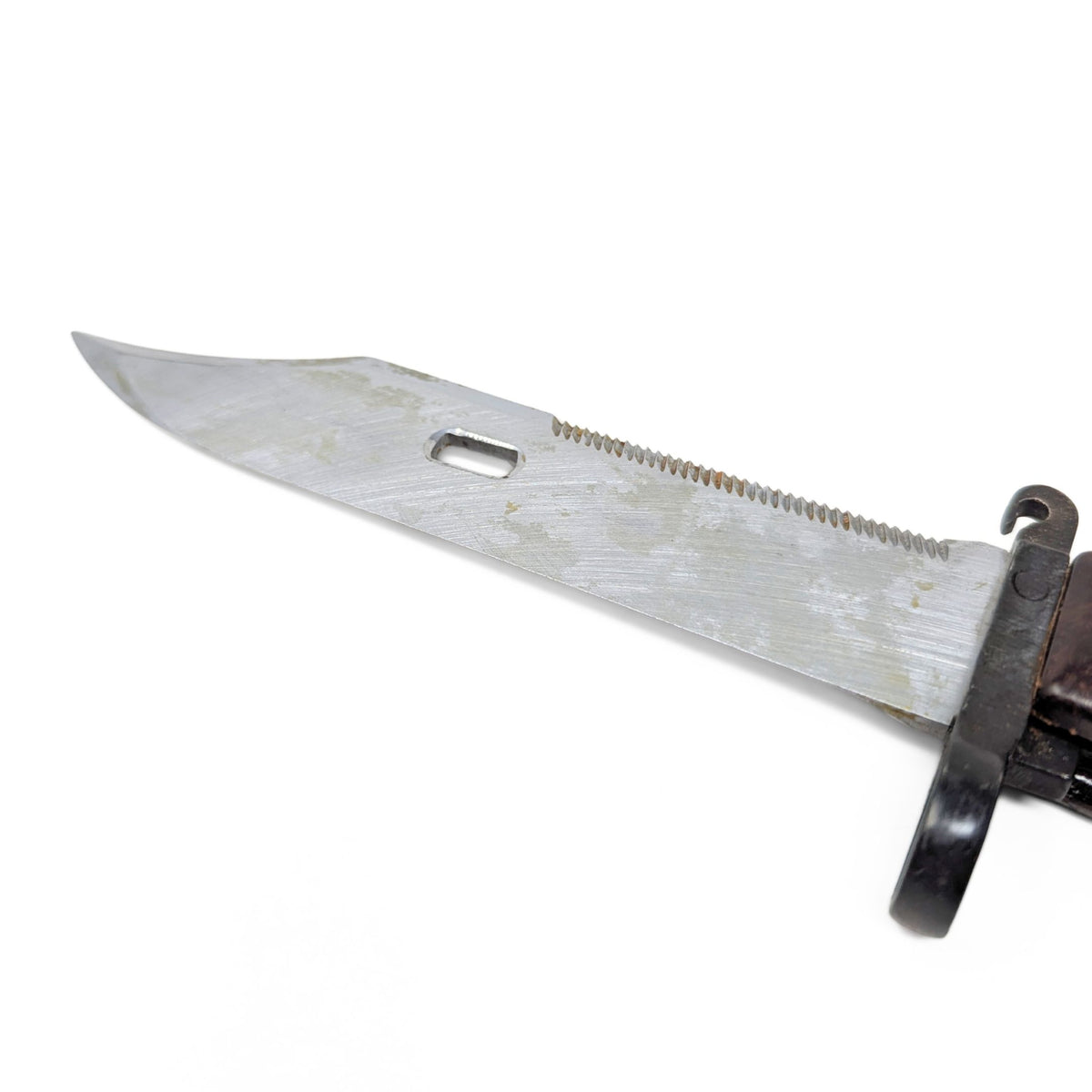Romanian AKM Type 1 Bayonet Scabbard, Matching Serial SAF 2345 Leather Strap