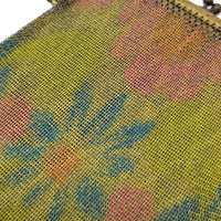 Antique 1920's Art Deco Enameled Mesh Purse , Made in Germany