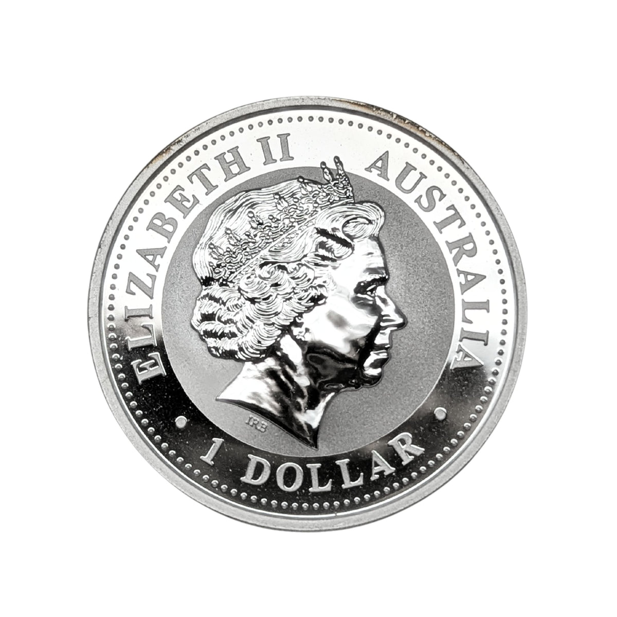 2002 Australia 1 oz Silver Lunar Series I Year of the Horse Coin - BU