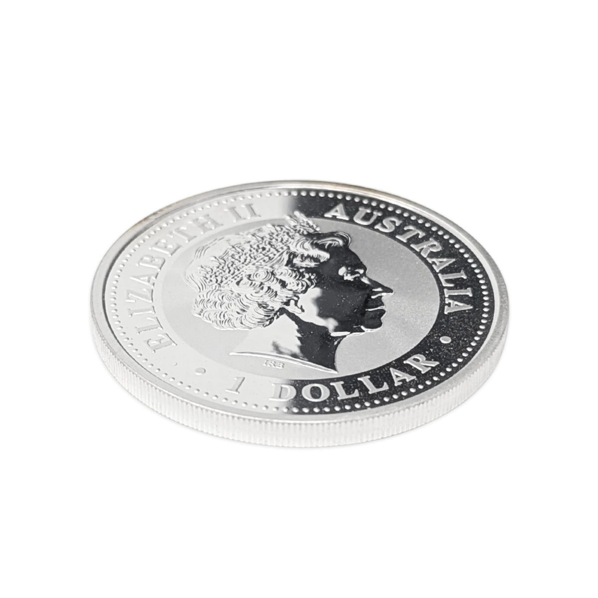 2002 Australia 1 oz Silver Lunar Series I Year of the Horse Coin - BU