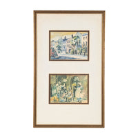 Virginia Fouche Bolton Charleston Art Prints - Rainbow Row, Flowers & Baskets