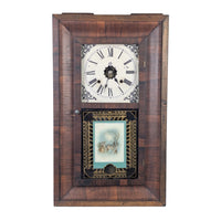 Waterbury 1880's Ogee Weight Driven Shelf Clock - Working Perfectly