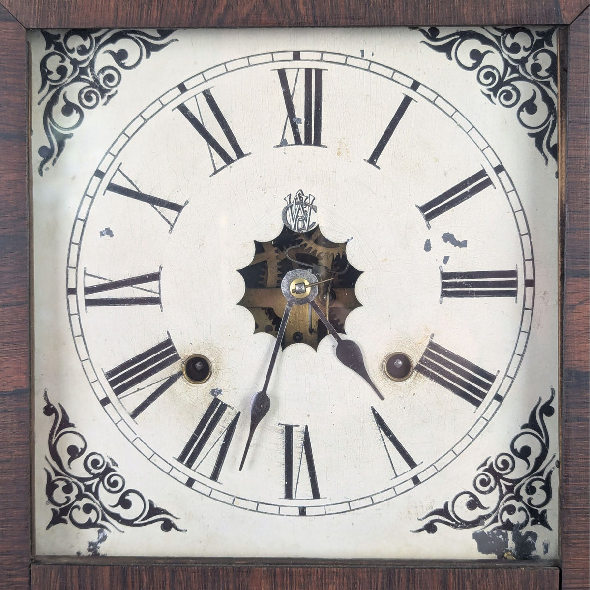 Waterbury 1880's Ogee Weight Driven Shelf Clock - Working Perfectly