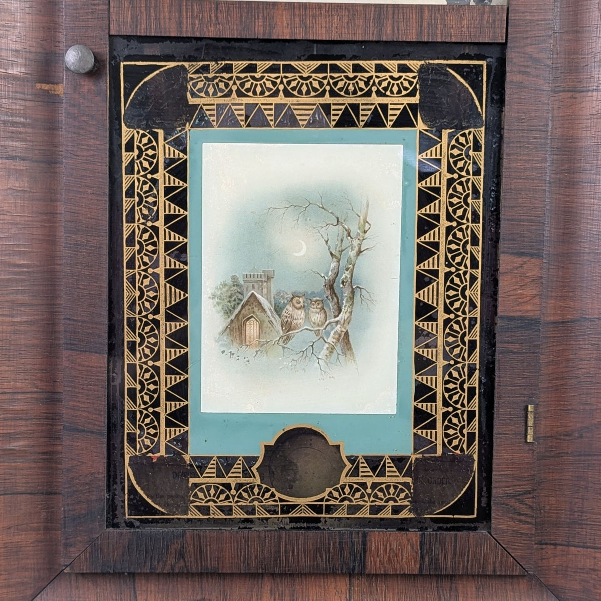 Waterbury 1880's Ogee Weight Driven Shelf Clock - Working Perfectly