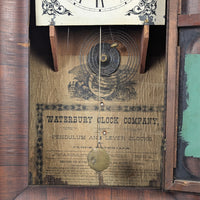 Waterbury 1880's Ogee Weight Driven Shelf Clock - Working Perfectly