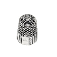 Antique Simons Bros Sterling Silver Thimble - Size 10 (6.2g) Wanamaker Box Set