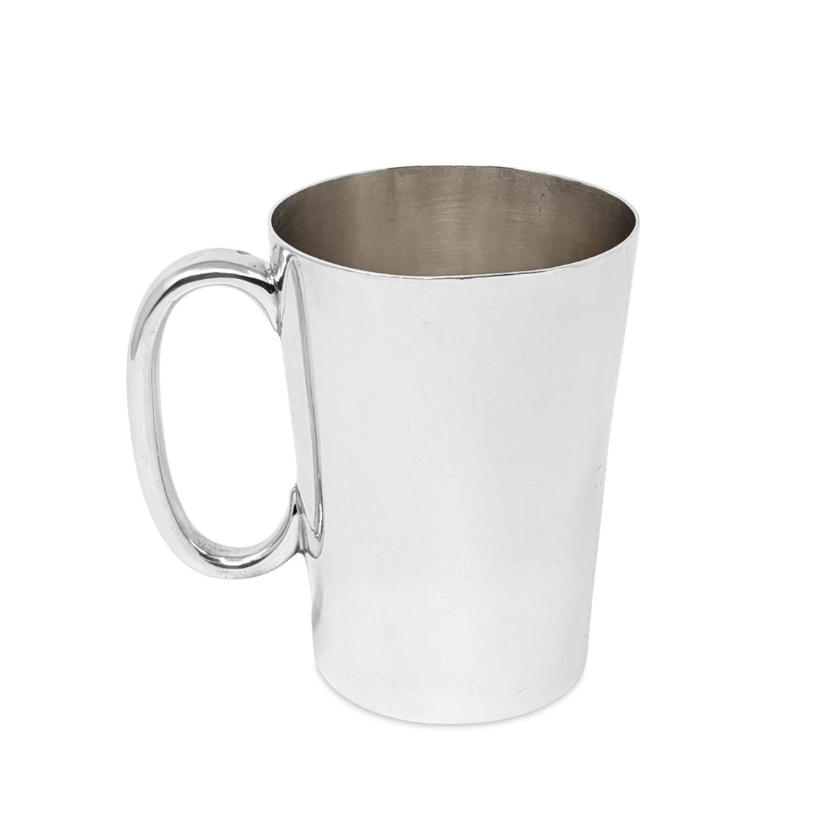 Victorian-Era Royal Thames Yacht Club Silver-Plated Pint Tankard