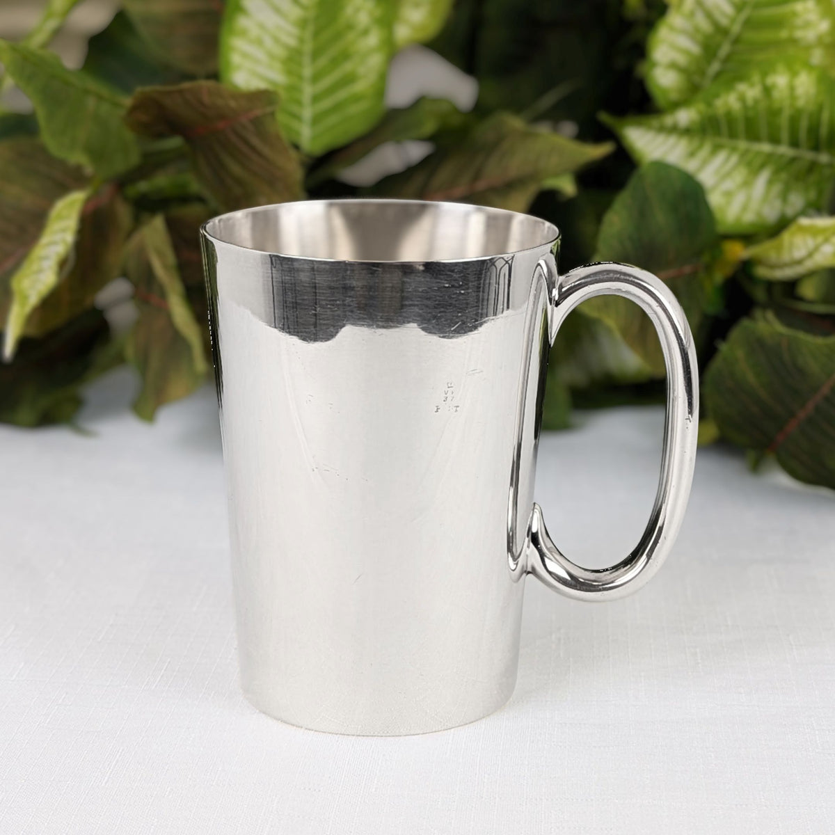 Victorian-Era Royal Thames Yacht Club Silver-Plated Pint Tankard