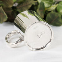 Victorian-Era Royal Thames Yacht Club Silver-Plated Pint Tankard