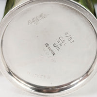Victorian-Era Royal Thames Yacht Club Silver-Plated Pint Tankard