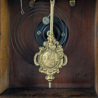 Antique 1881 E. Ingraham "Cadet" Walnut Parlor Mantel Clock - 8 Day - Running
