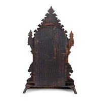 Antique 1881 E. Ingraham "Cadet" Walnut Parlor Mantel Clock - 8 Day - Running