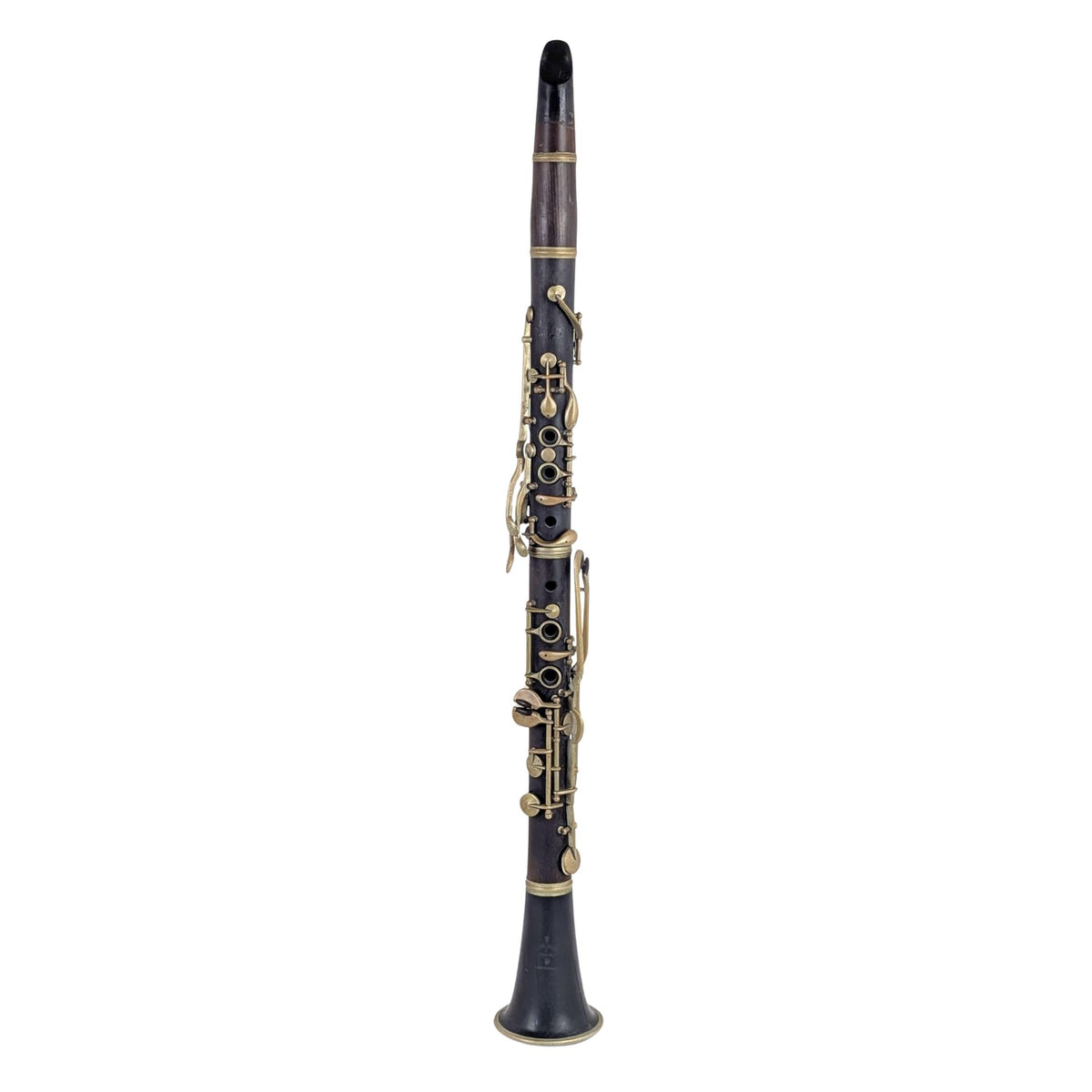 Antique Triebert Paris/LP Selmer Wood Clarinet, Low Pitch, Albert System - For Parts