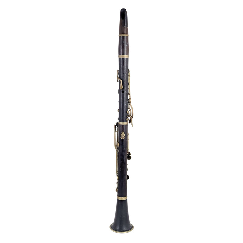 Antique Triebert Paris/LP Selmer Wood Clarinet, Low Pitch, Albert System - For Parts