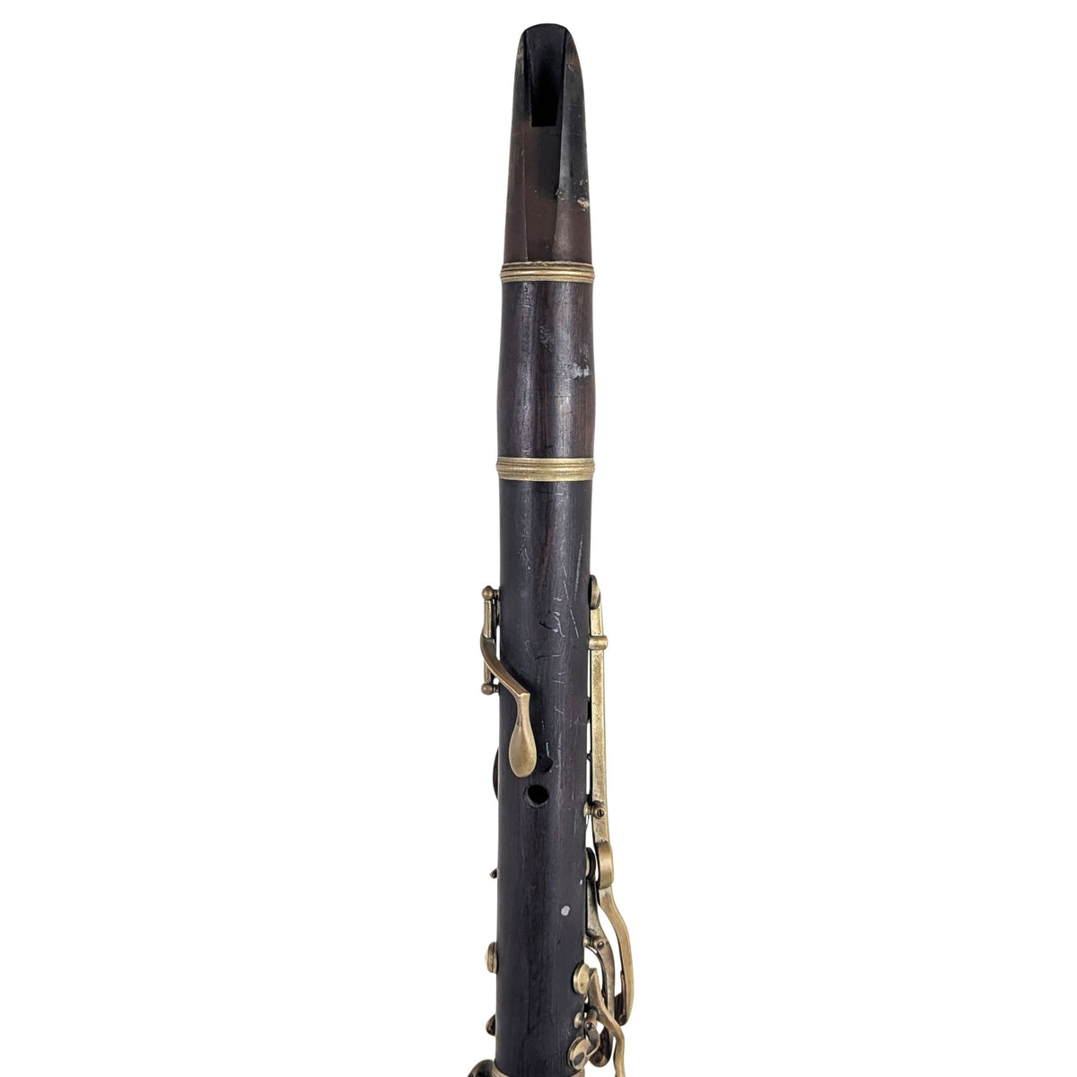 Antique Triebert Paris/LP Selmer Wood Clarinet, Low Pitch, Albert System - For Parts