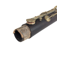 Antique Triebert Paris/LP Selmer Wood Clarinet, Low Pitch, Albert System - For Parts