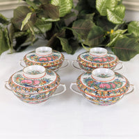 Chinese Famille Rose "Thousand Butterflies" 20pc Porcelain China Set