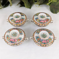 Chinese Famille Rose "Thousand Butterflies" 20pc Porcelain China Set