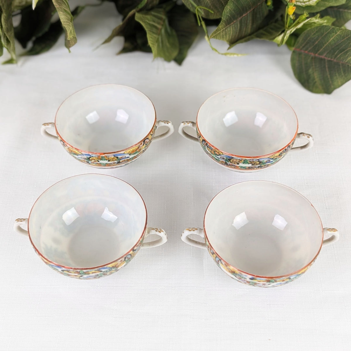 Chinese Famille Rose "Thousand Butterflies" 20pc Porcelain China Set