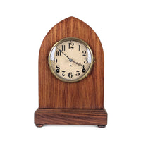 Antique Seth Thomas Gothic Beehive Cherry Mantel Clock W/ 5” Dial - Working