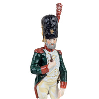 Capodimonte/Carl Thieme Dresden Porcelain Napoleon Soldiers - Lot of 5 Figurines
