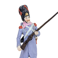 Capodimonte/Carl Thieme Dresden Porcelain Napoleon Soldiers - Lot of 5 Figurines