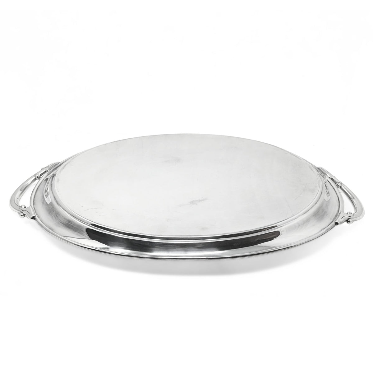 Vintage Webster Wilcox International Silver Co. "Roberta" 25in Silverplate Tray
