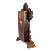 Antique E. Ingraham "Minerva" Oak Gingerbread Mantel Clock – Working Perfectly