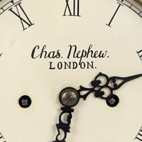 Chas. Nephew London 19th c. English Twin Fusee Mantel Clock - Running Excellent