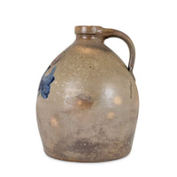 Antique J. CATRE Huntingdon PA 1 Gal Stoneware Ovoid Jug, Cobalt, c. 1840