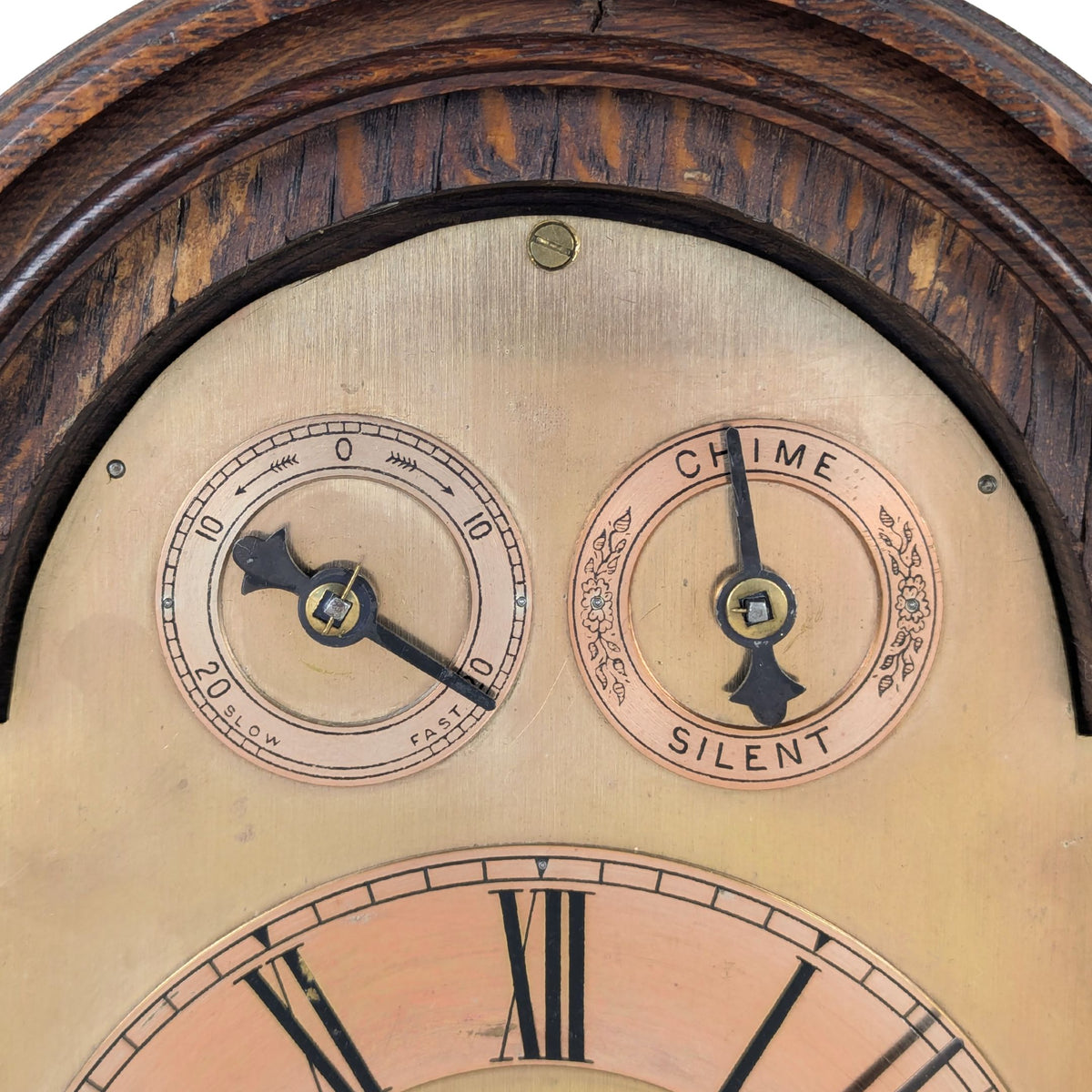 Antique Winterhalder & Hofmeier 16.5" German Oak Bracket Clock - Running