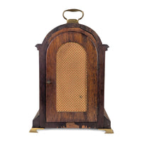 Antique Winterhalder & Hofmeier 16.5" German Oak Bracket Clock - Running