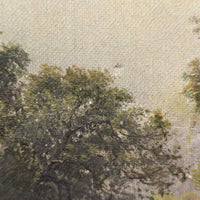 Herman Geyer 19th c. Hudson River School Style Landscape, Oil on Canvas