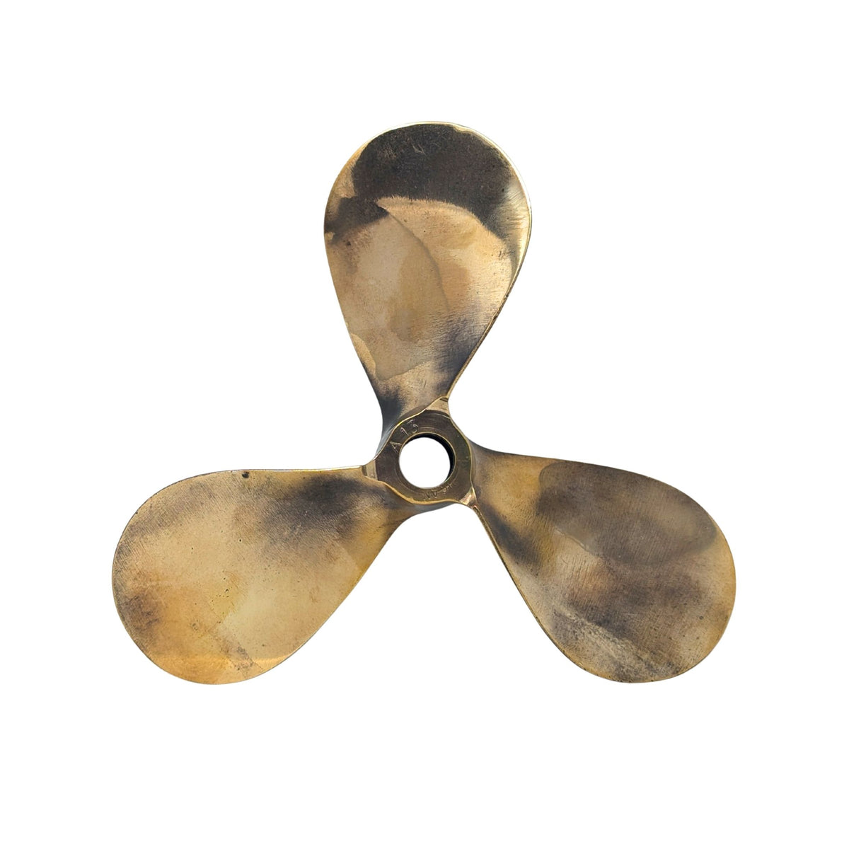 Vintage Michigan Wheel Bronze Propeller A-13 Inboard 3 Blade 7" Dia Keyed Tapered