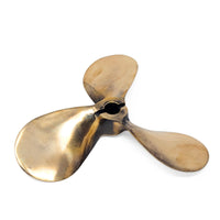 Vintage Michigan Wheel Bronze Propeller A-13 Inboard 3 Blade 7" Dia Keyed Tapered