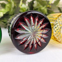 Fabergé "Xenia" Multicolor Cut to Clear Crystal Double Old Fashioned Glasses (4)
